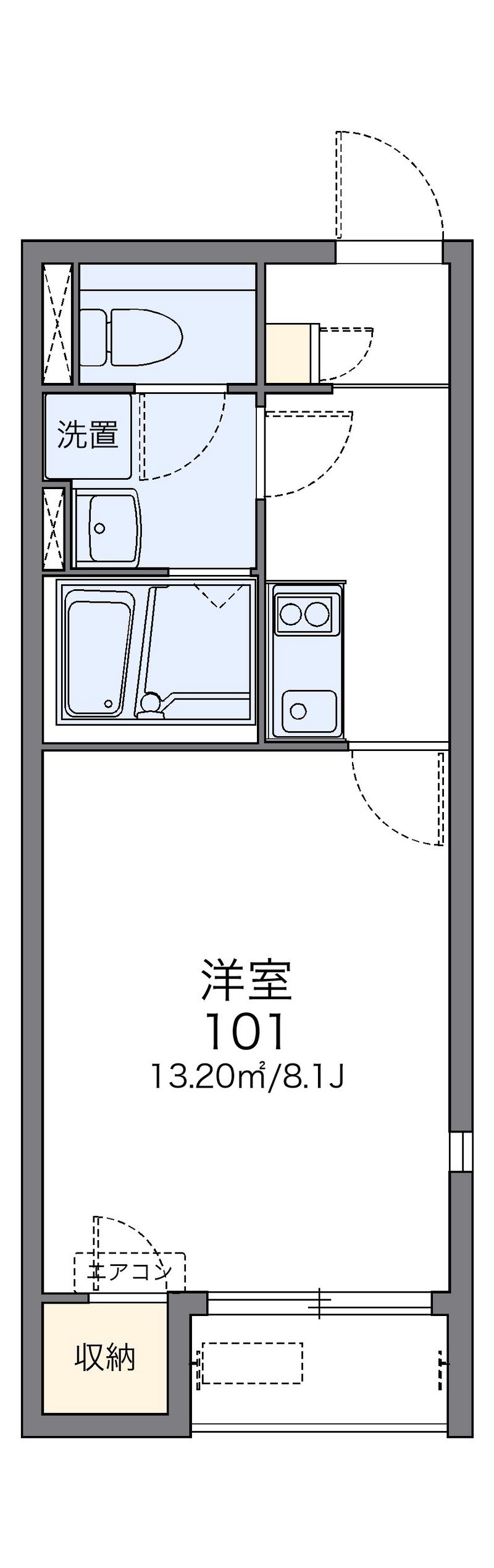 レオネクスト源　Ｇｅｎ 間取図