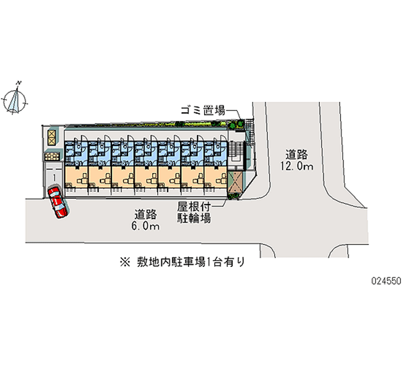 24550月租停车场