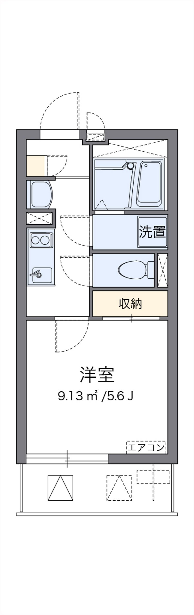 クレイノコラットⅠ 間取り