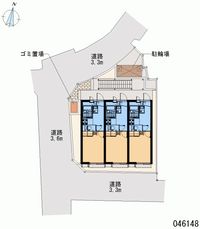 レオパレスウィンリーフ 区画図