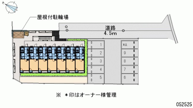 レオネクストヴィフⅡ 区画図