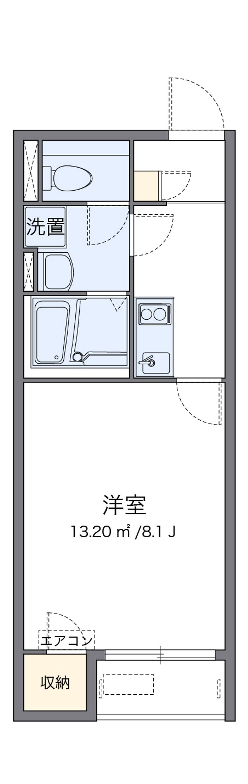 レオネクスト愛海 間取図