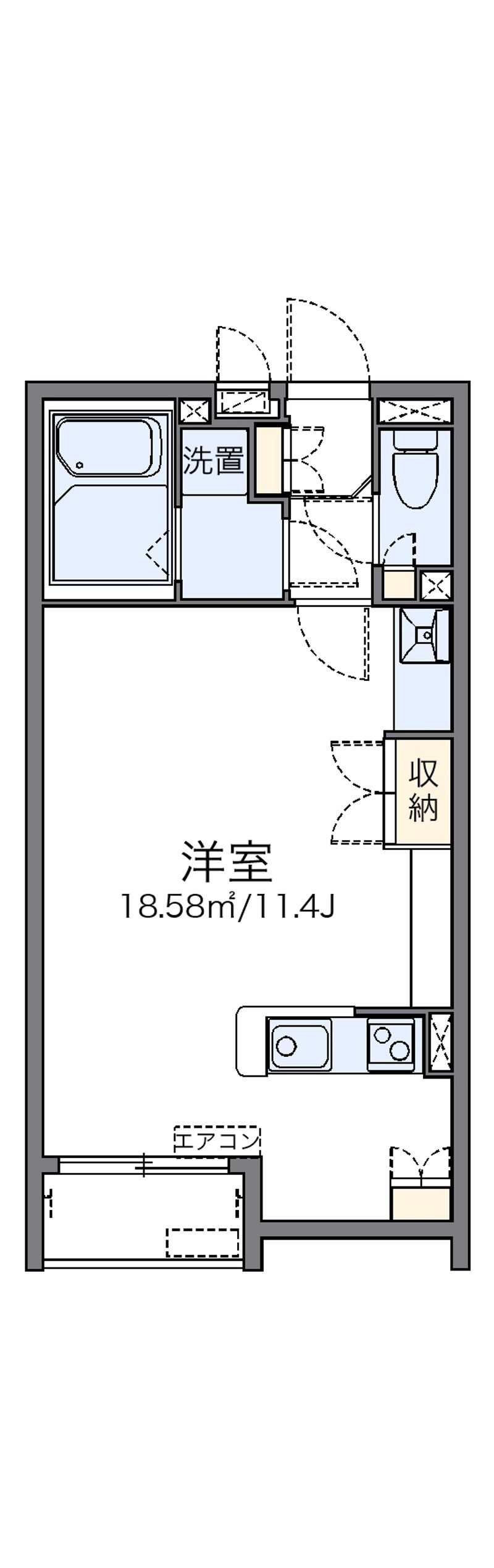 レオネクスト明和 間取図