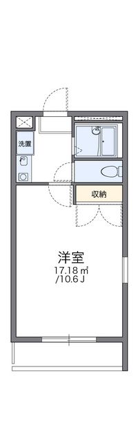 レオパレスＬｉｇｈｔｌｉｆｅⅠ 間取り図