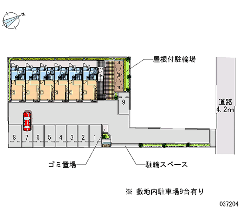 37204月租停車場