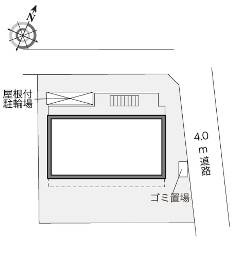 レオパレスエクシード 配置図