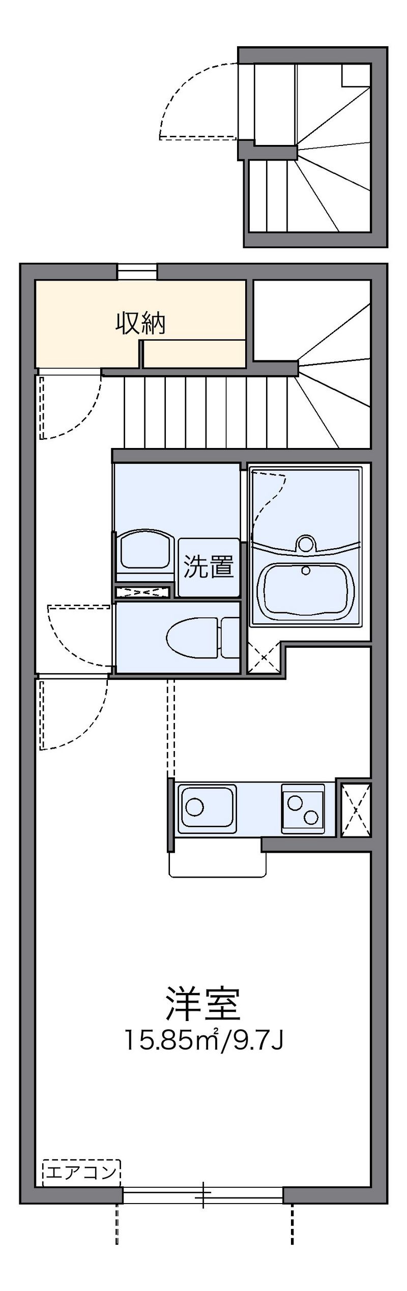 レオネクストリアン 間取図