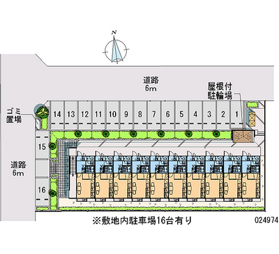 24974 Monthly parking lot