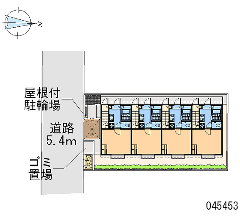 レオネクストまるはち 区画図