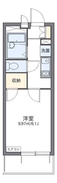 レオパレスＦｉｎｅ中沢 間取り図