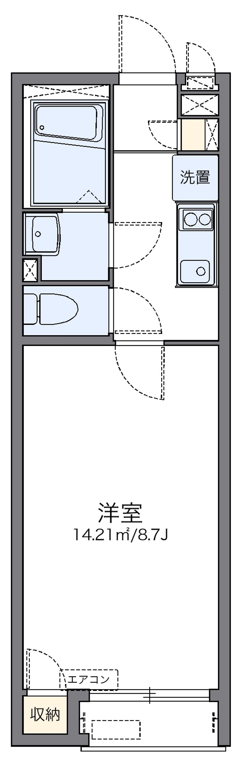 レオネクストヨセミテ 間取図