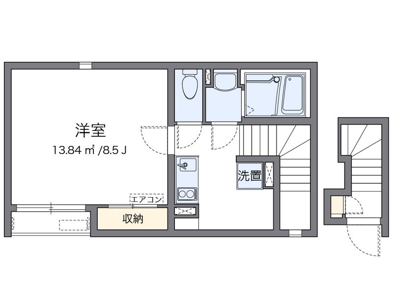 クレイノ合 間取り