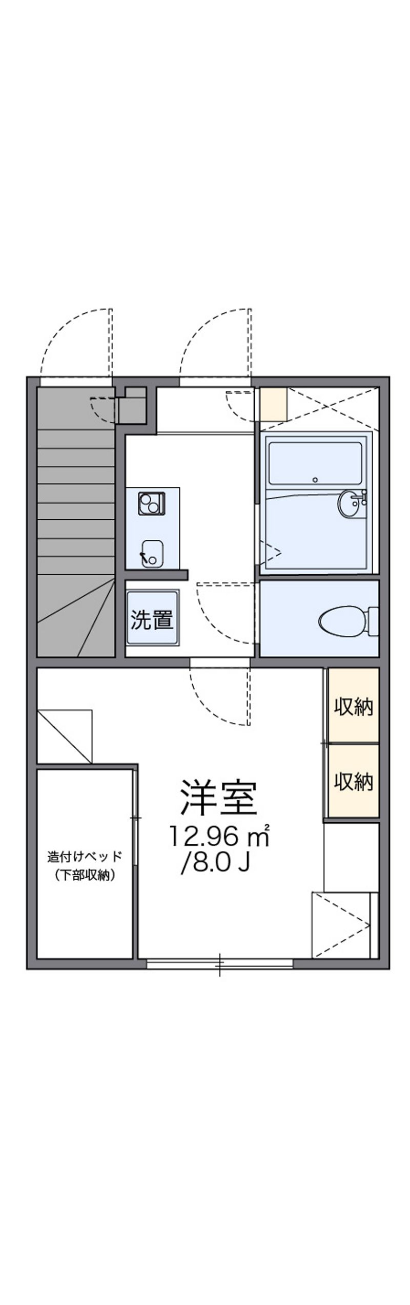 レオパレス８８ 間取図