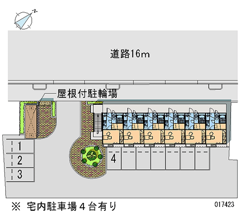 17423月租停车场