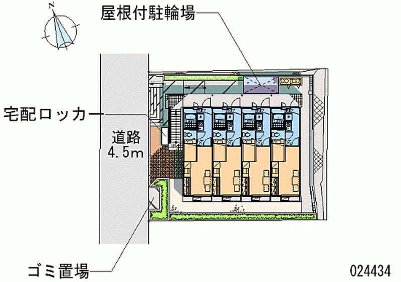 レオパレス久末 区画図