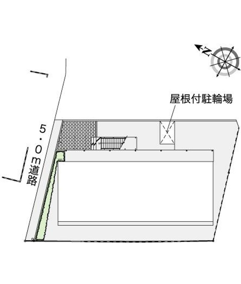 レオパレス宮崎 配置図