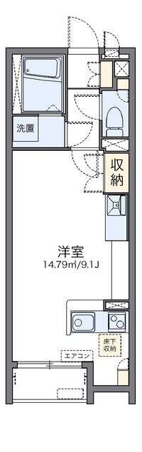 レオネクストクラムⅡ 間取り図