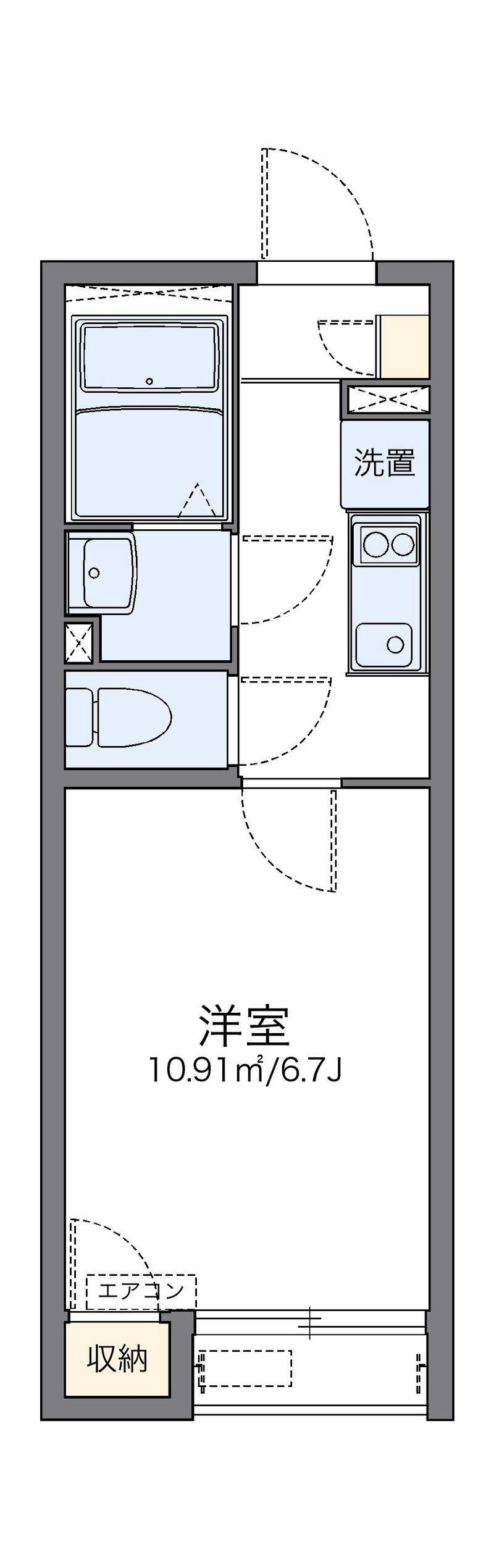 レオネクストシャトン 間取図