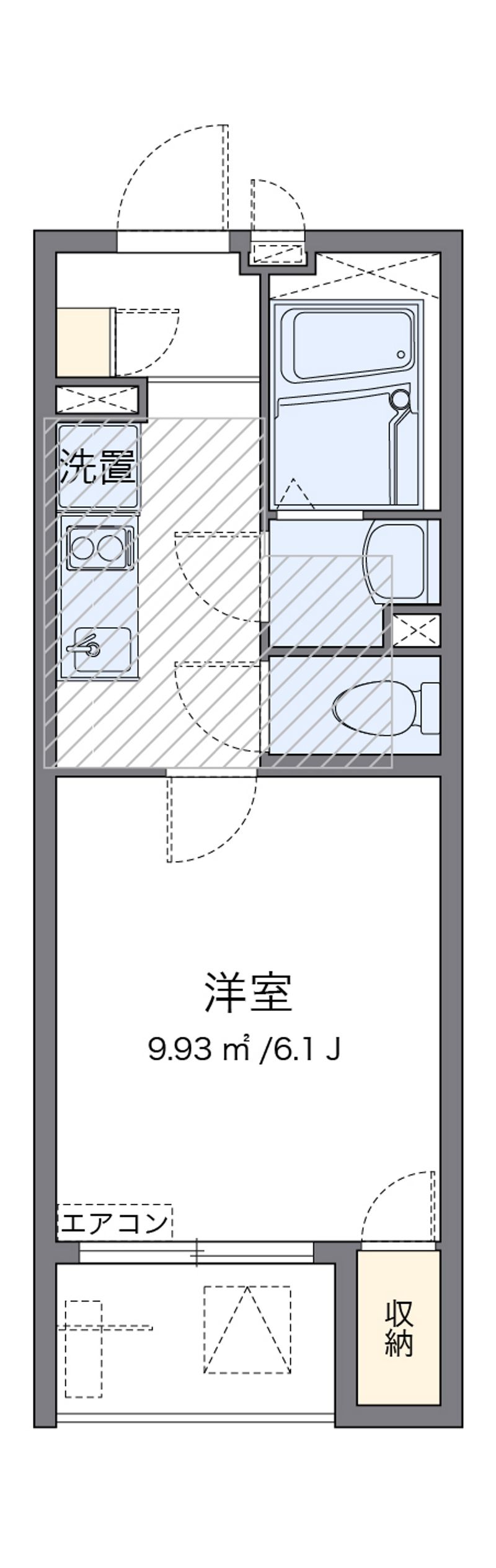 ミランダＬＵＡＮＡ 間取図