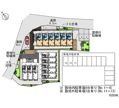 35546 Monthly parking lot