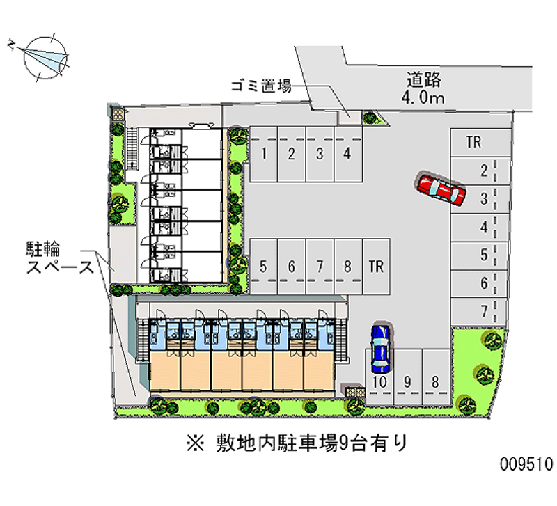 09510月租停車場