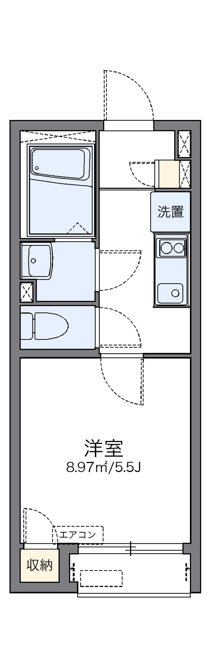 レオネクストエムエスケイⅢ 間取図