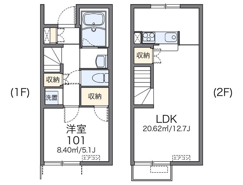 レオネクスト花鳥風月 間取図