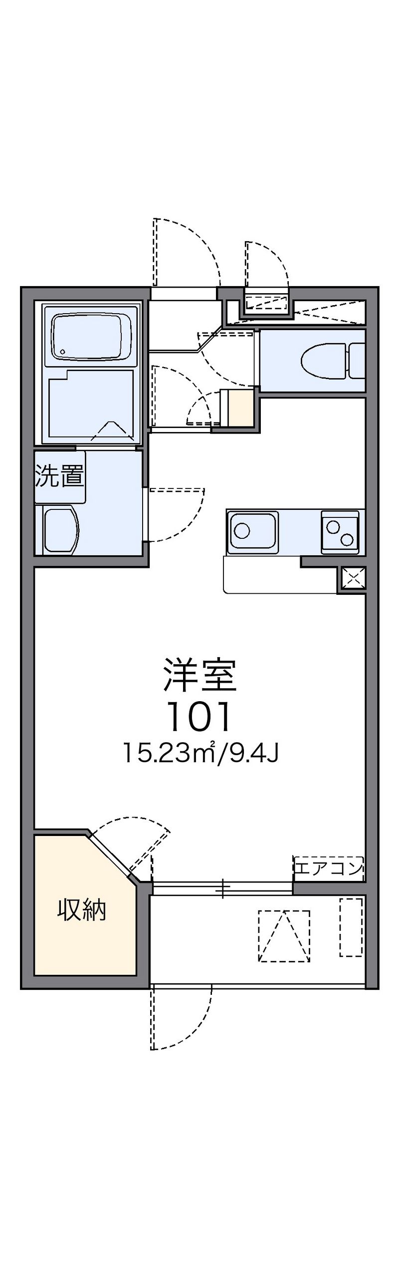 レオネクストグランドゥール　Ｓ 間取図