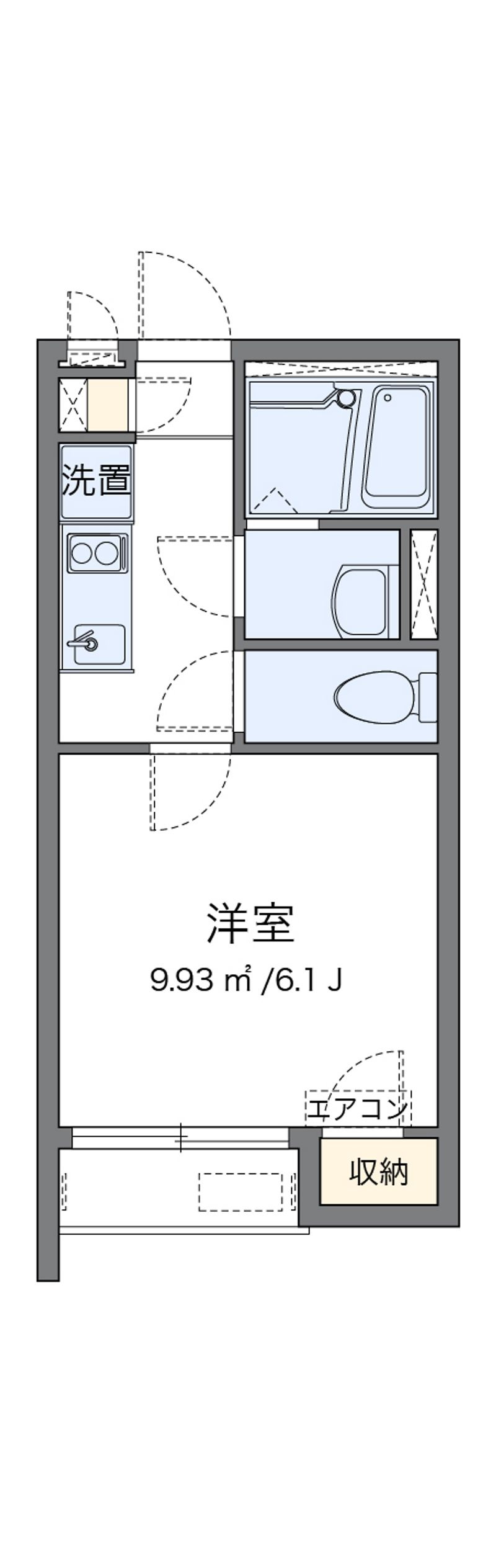 レオネクストパレス湘南菱沼Ⅱ 間取り