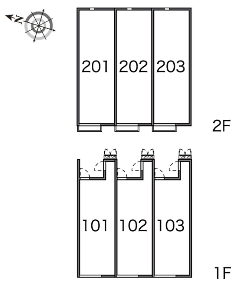 レオネクストハイツ五位ノ池Ⅱ 間取配置図