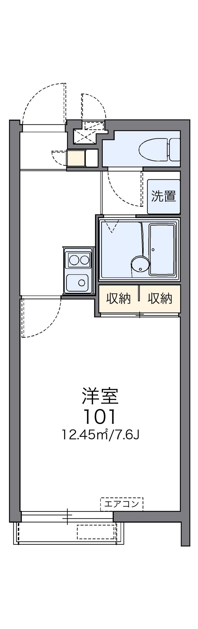 leopalace Yomitan 평면도
