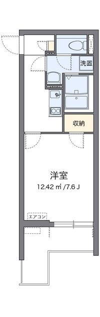 クレイノリーブル横浜 間取り図