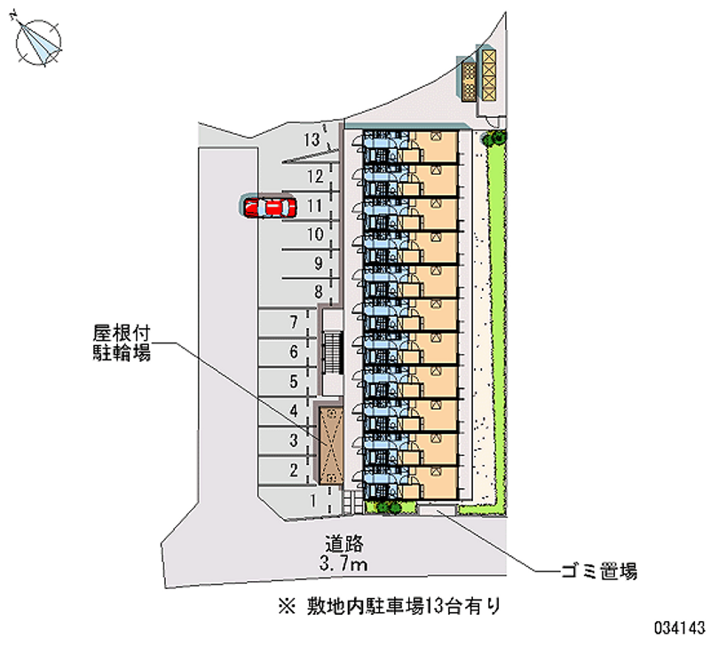 レオパレスＫＡＭＯＮ　Ⅴ 月極駐車場