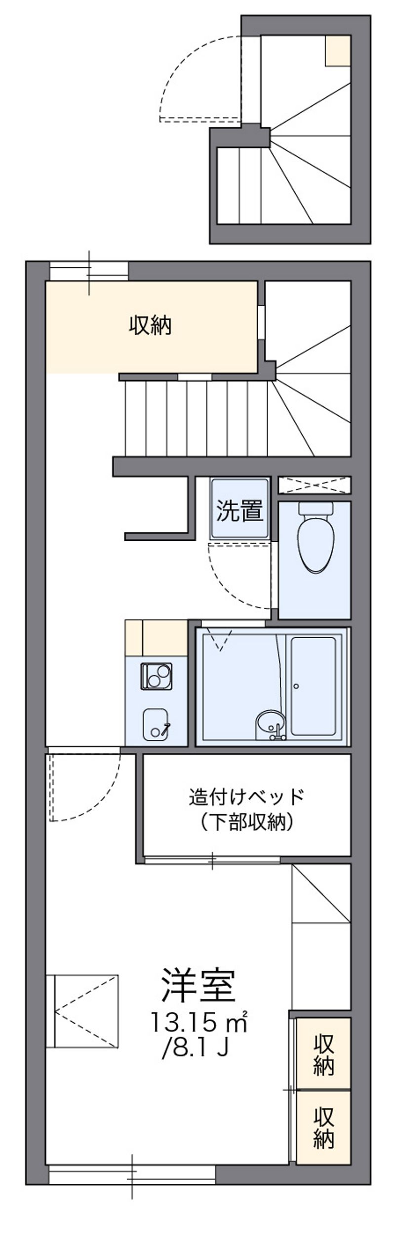 レオパレスオータム　Ⅱ 間取図
