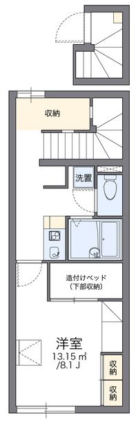 レオパレスオータム　Ⅱ 間取り図