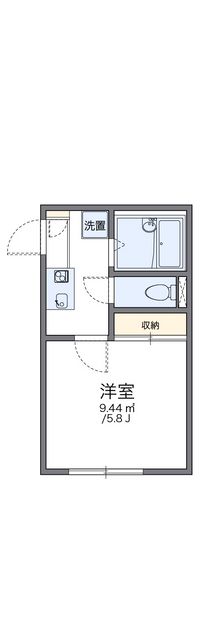 レオパレスフォーブル三茶 間取り図