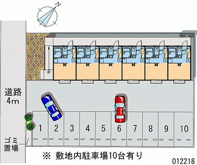 12218 Monthly parking lot