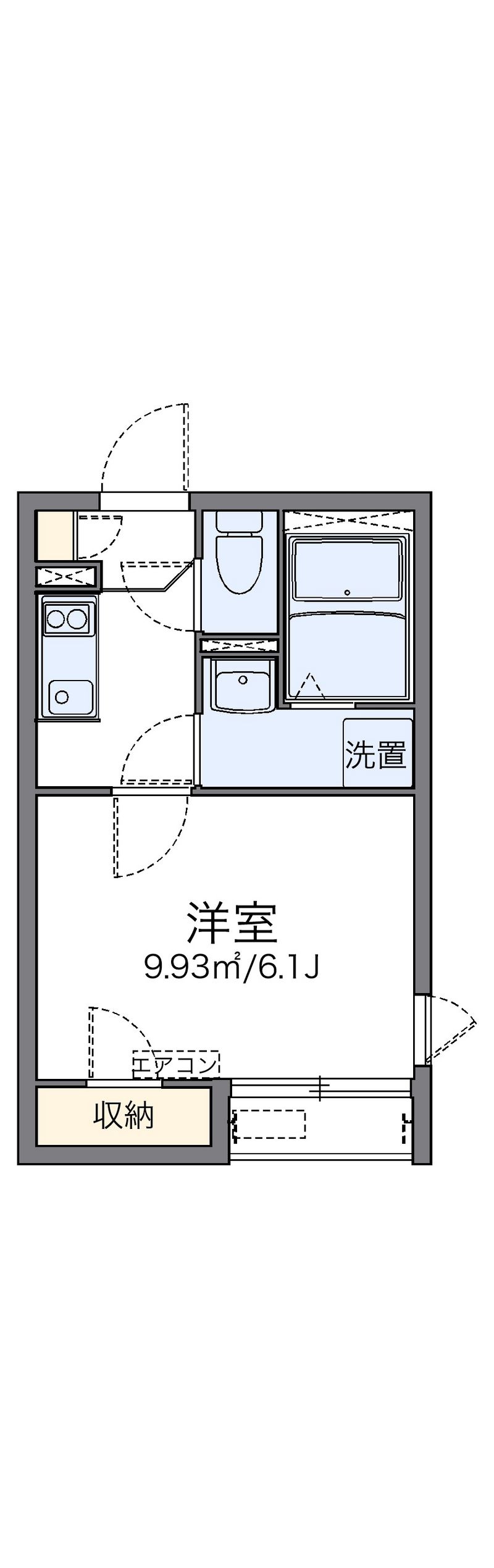 レオネクストエムズ早渕Ⅱ 間取図