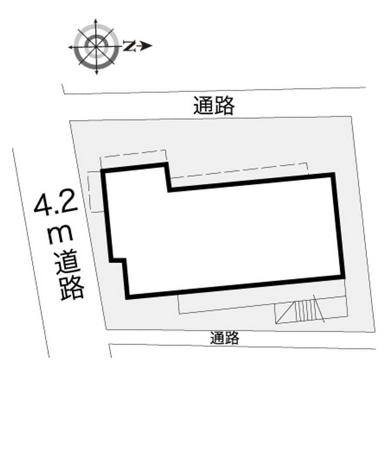レオパレス金沢文庫第８ 配置図