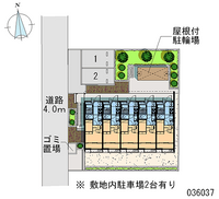 36037 Monthly parking lot