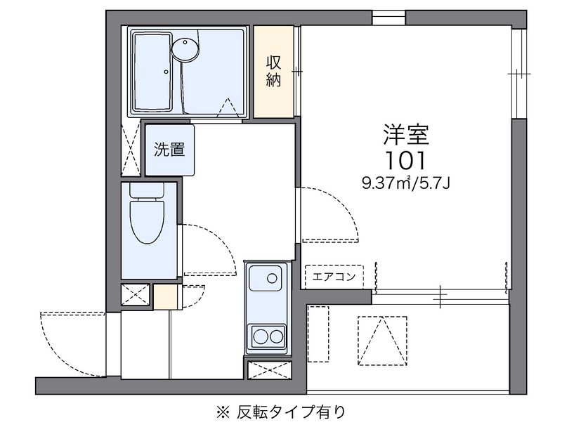 レオネクストＫＤ２ 間取図