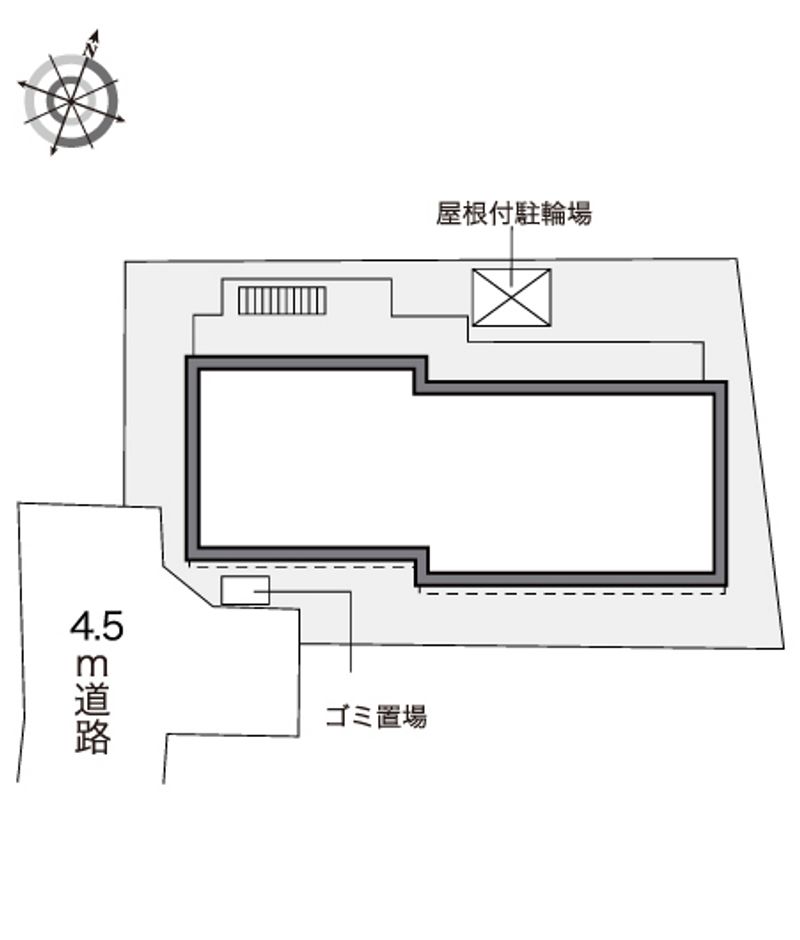 レオパレス上小島ＳＲＫ 配置図