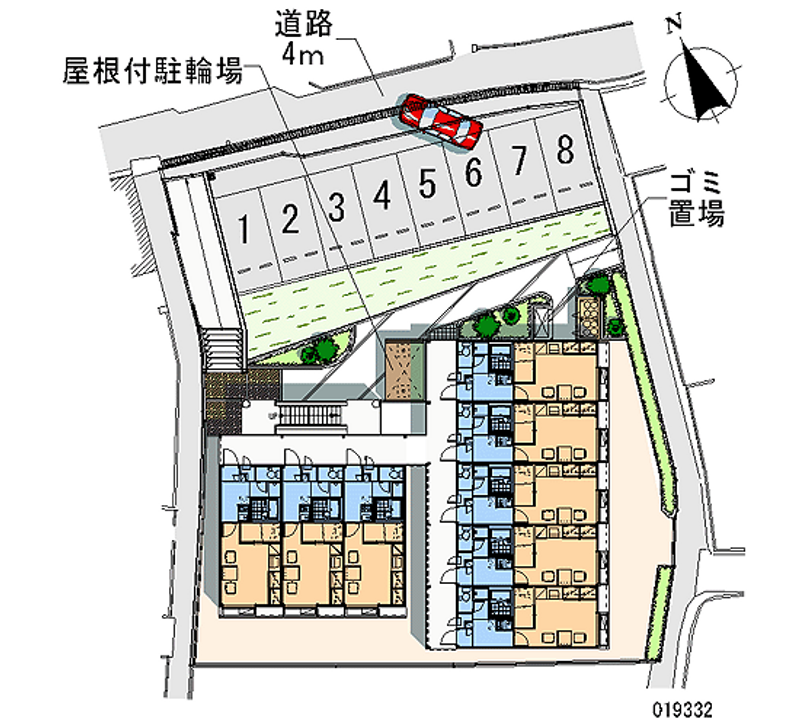 レオパレス和庄 月極駐車場