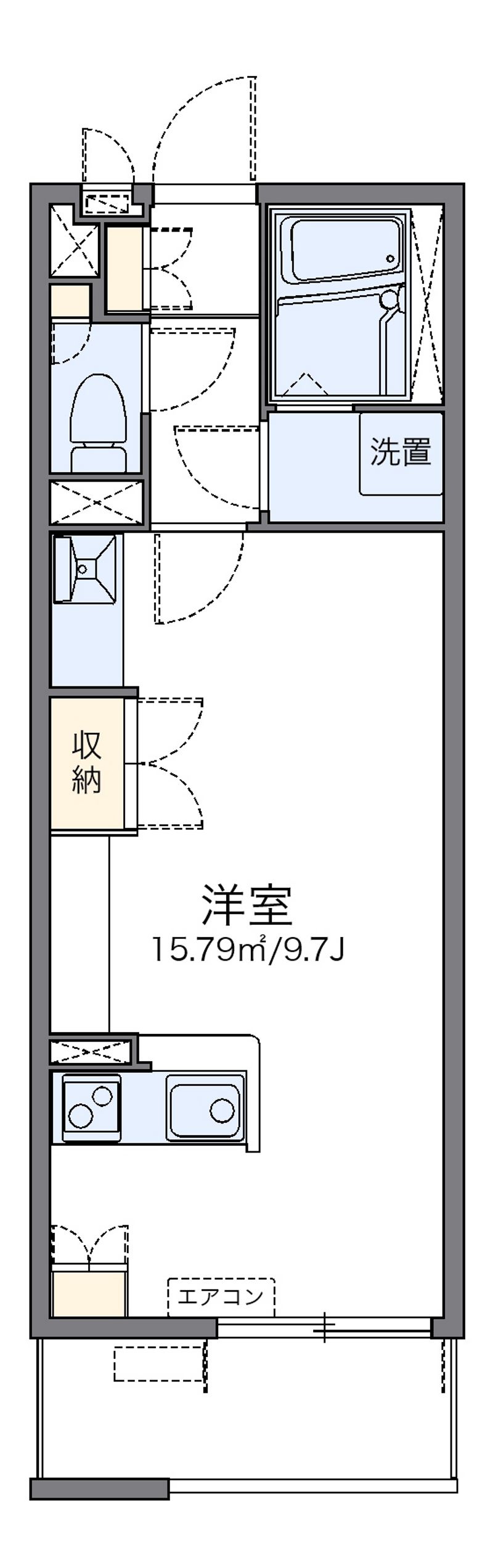 レオネクスト長府駅前 間取図