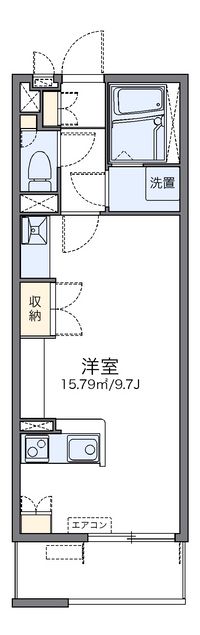 レオネクスト長府駅前 間取り図