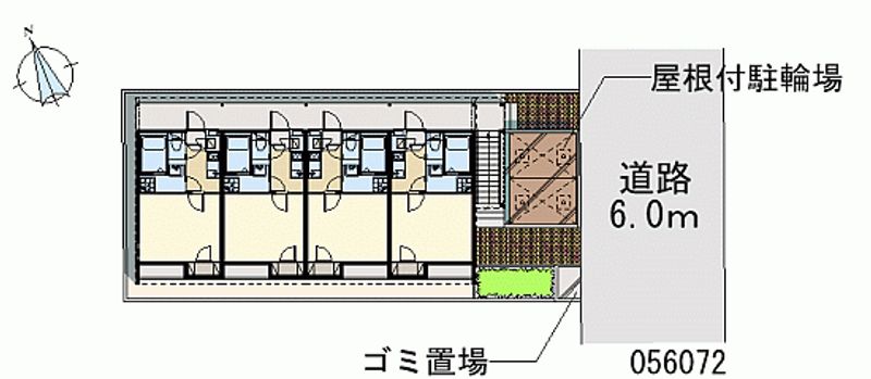 クレイノラヴェール　小田 区画図