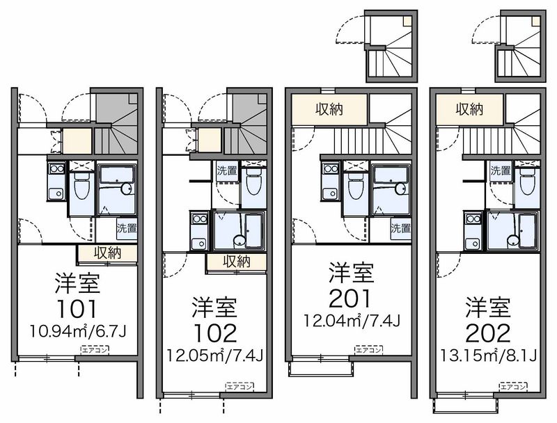 レオネクストＡｒｋ 間取図