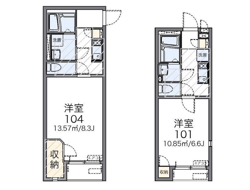 レオネクストルーチェⅡ 間取図