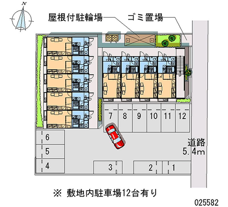 レオパレスＹＭＯ 月極駐車場