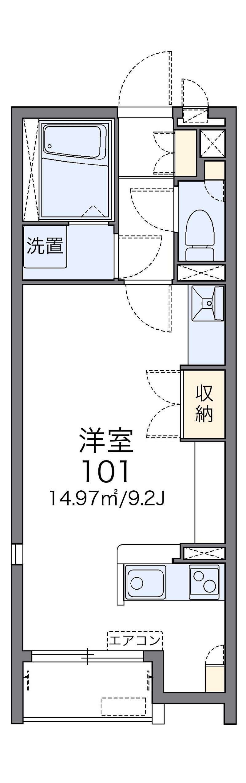 レオネクスト古泉 間取図